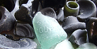 Scottish Sea Glass Bottle Shards