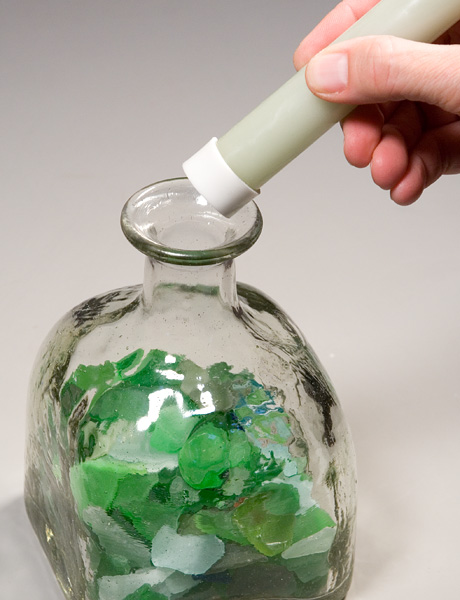 Sea Glass Candle Holder, Large - Step 1