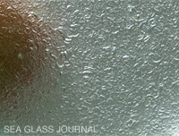 Close-up of sea glass