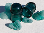 Sea Glass Photography - Teal Insulator