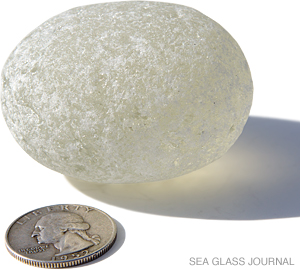 Sea Glass English White Boulder, Photo 1
