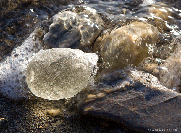 February Sea Glass Still Life Photo