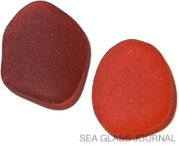 Royal Ruby Red Sea Glass, Anchor Hocking Photo 3