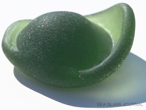 Dark Green Sea Glass Kickup - Photo 1