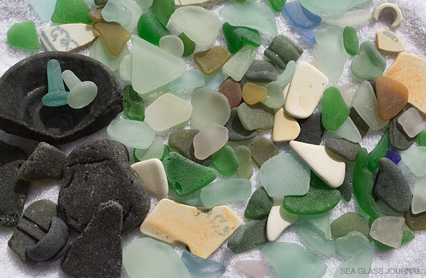 Bermuda Sea Glass - Alexandra Battery Beach Sea Glass