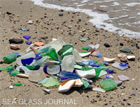 You can't take the sea glass with you.